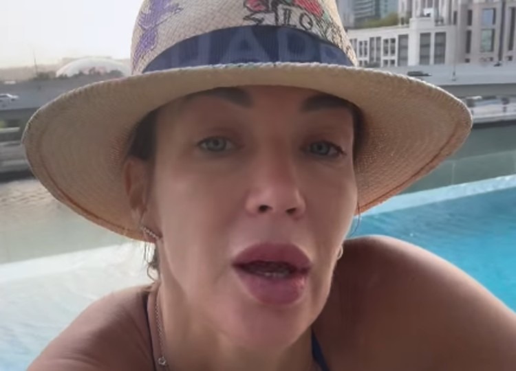 Ludmilla Radchenko a Dubai sotto i missili iraniani