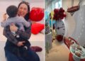 Aurora Ramazzotti e il futuro marito Goffredo Cerza festeggiano i 3 anni del figlio Cesare: il tema scelto per il party