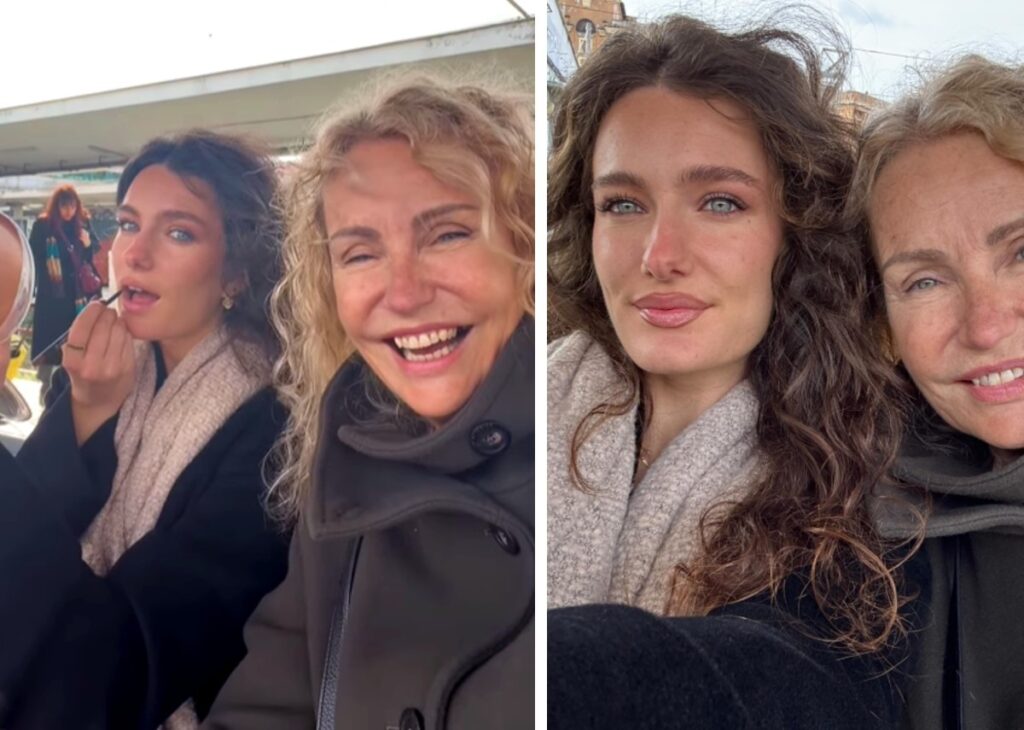 ''Io faccio la sua assistente'': Licia Colò e la figlia Liala due gocce d’acqua, il video delle due in stazione è virale, guarda