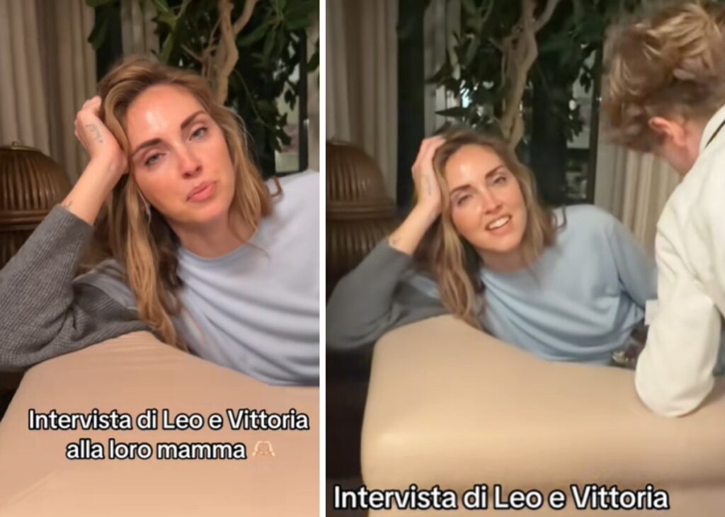 ''Intervista di Leo e Vittoria alla loro mamma'': Chiara Ferragni si fa fare domande dai due figli, guarda