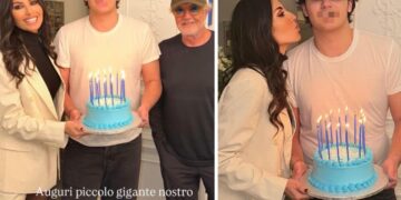''Auguri piccolo gigante'': Elisabetta Gregoraci e l’ex marito Flavio Briatore festeggiano i 16 anni di Nathan Falco, guarda