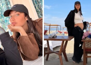 Fedez papà per la terza volta: la foto ufficiale del pancino della fidanzata Giulia Honegger