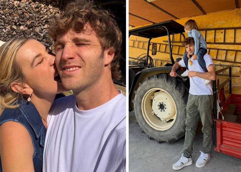 Clizia Incorvaia e Paolo Ciavarro sul Monte Terminillo