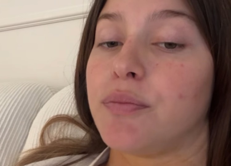 Natalia Paragoni in ospedale al nono mese di gravidanza