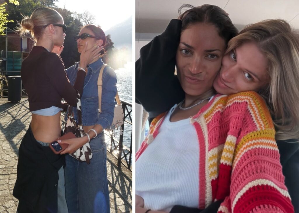 ''Amore mio'': Elodie e Franceska Nuredini inseparabili nel weekend con l’amica Diletta Leotta sul lago di Como, foto ''Amore mio'': Elodie e Franceska Nuredini inseparabili nel weekend con l’amica Diletta Leotta sul lago di Como, foto