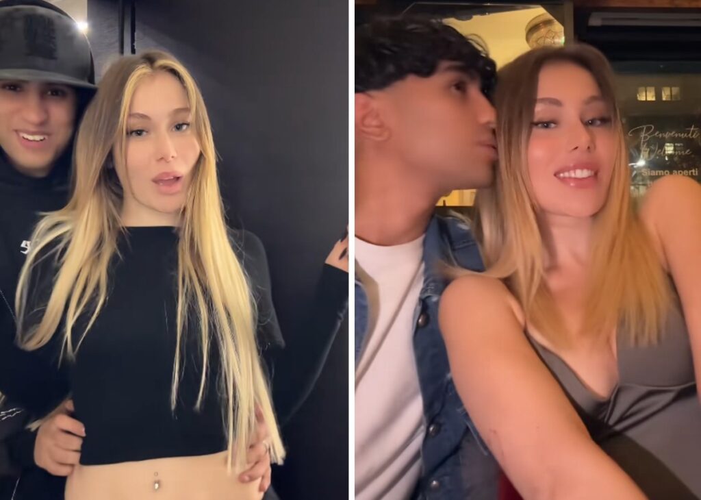 Jasmine Carrisi allo scoperto col fidanzato su TikTok: i due si scatenano tra balli e baci, ecco chi è lui