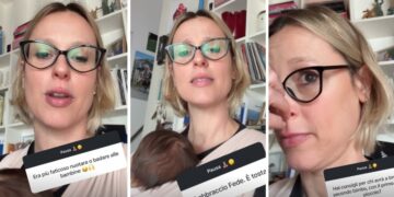 ''E’ tostissima'': Federica Pellegrini, mentre tiene in braccio Rachele, parla delle difficoltà della seconda maternità