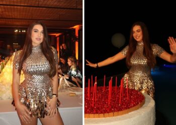 Chanel Totti festeggia 19 anni in un resort nel Sannio