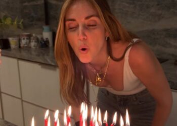 Chiara Ferragni compie 39 anni e festeggia due volte
