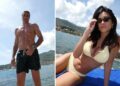 Federica Nargi e Alessandro Matri al mare in Liguria Federica Nargi e Alessandro Matri al mare in Liguria