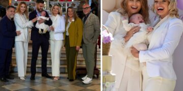 Mercedesz Henger ha celebrato il battesimo della figlia Aurora: le immagini dell’incredibile festa