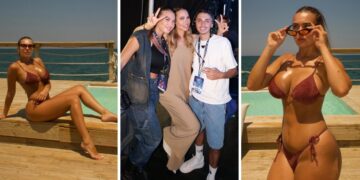 Chanel Totti in bikini mostra le curve mozzafiato in Puglia, ma la vacanza è tutta in famiglia, foto