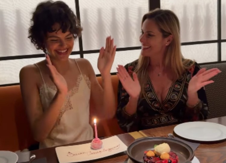 Julia Mammucari, figlia di Teo e Thais Wiggers, festeggia i 18 anni