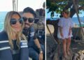 Selvaggia Lucarelli e Lorenzo Biagiarelli nelle Filippine