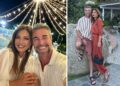 Alessia Mancini e Flavio Montrucchio in vacanza in Sardegna con i figli