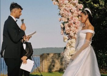 Le nozze da favola a Bracciano di Valentina Vignali e Fabio Stefanini Le nozze da favola a Bracciano di Valentina Vignali e Fabio Stefanini