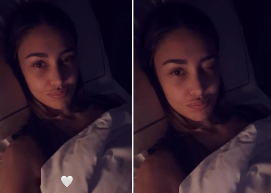Belen Rodriguez torna sui social dopo il ricovero: ecco cosa ha postato