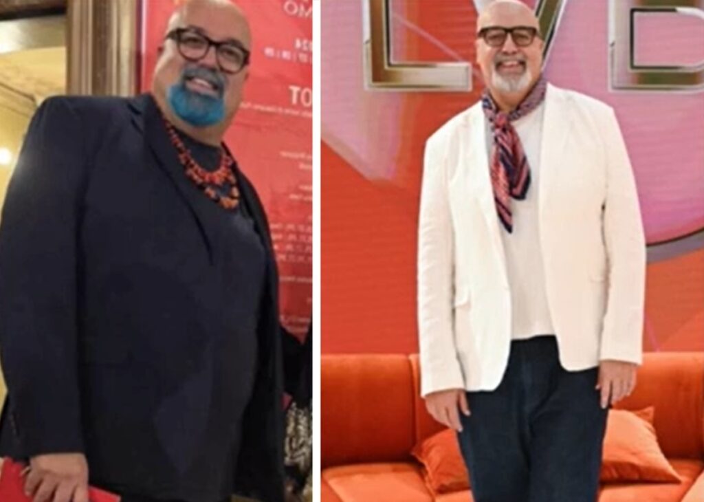 ''Perdo peso grazie alle punture'': Giovanni Ciacci in tv trasformato svela quanti chili ha perso finora