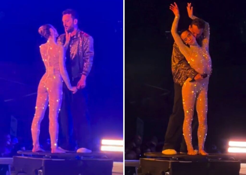 Cesare Cremonini, sorpresa romantica al concerto Circo Massimo: sul palco arriva la fidanzata Caterina Licini Cesare Cremonini, sorpresa romantica al concerto Circo Massimo: sul palco arriva la fidanzata Caterina Licini