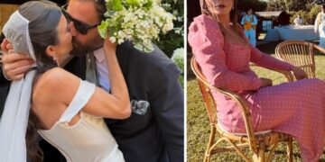 Jovanotti, Emma Marrone, Caterina Balivo e tanti vip alle nozze di Tommaso Paradiso e Carolina Sansoni: il sì da favola a Capalbio