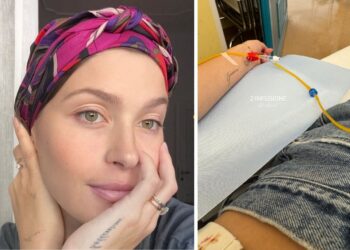 ''Come sto?'': Natalia Paragoni si regala un foulard dopo la seconda chemio per combattere il tumore