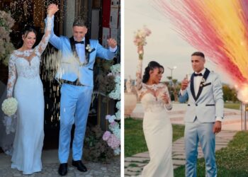 Selvaggia Roma e Luca Teti a nozze: matrimonio romantico in una suggestiva tenuta, ecco dove, le immagini